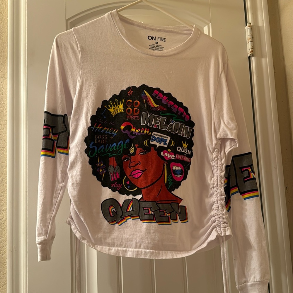 Words to on a shirt to give you a black girl some blessed motivation. Self-Love.